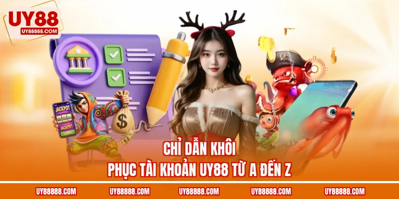 Chỉ dẫn khôi phục tài khoản UY88 từ a đến z