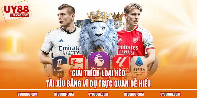 Giải thích loại kèo tài xỉu bằng ví dụ trực quan dễ hiểu