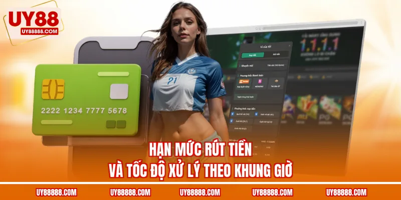 Hạn mức rút tiền và tốc độ xử lý theo khung giờ