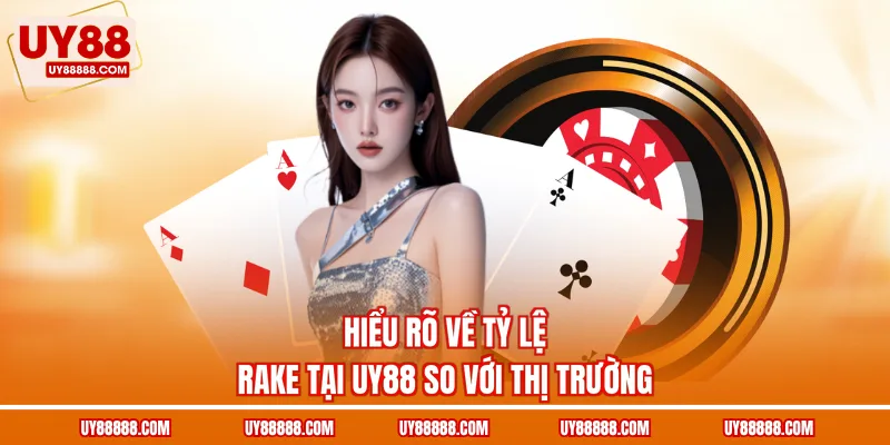 Hiểu rõ về tỷ lệ rake tại UY88 so với thị trường